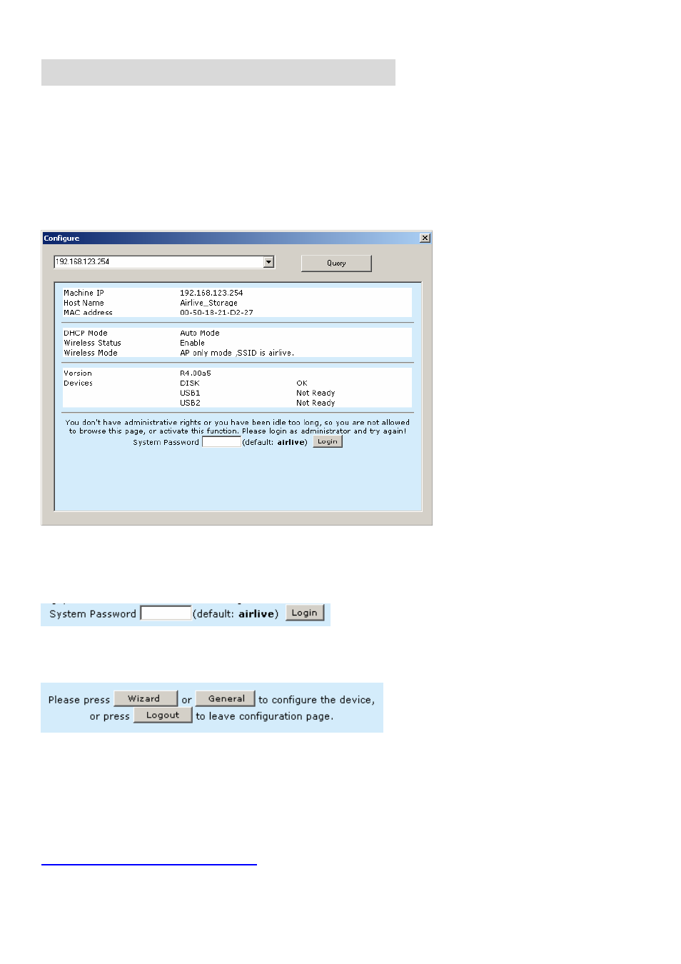 Chapter 3: making configuration, 1 configuration wizard | AirLive WMU-6500FS User Manual | Page 20 / 72