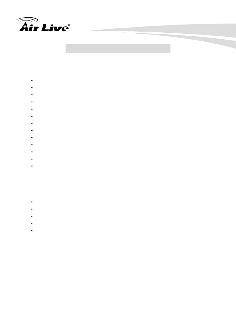 Appendix c - specifications | AirLive WN-151ARM User Manual | Page 104 / 119