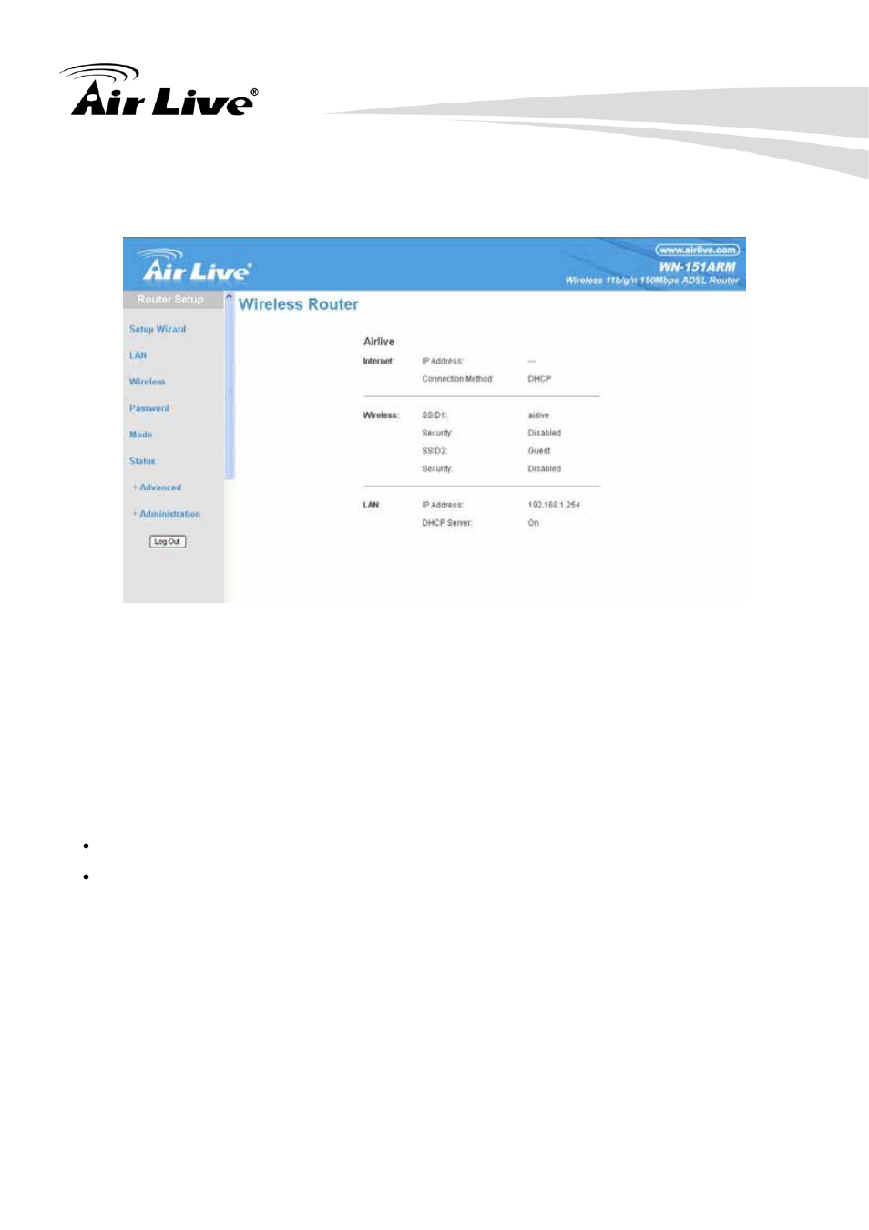 AirLive WN-151ARM User Manual | Page 26 / 119