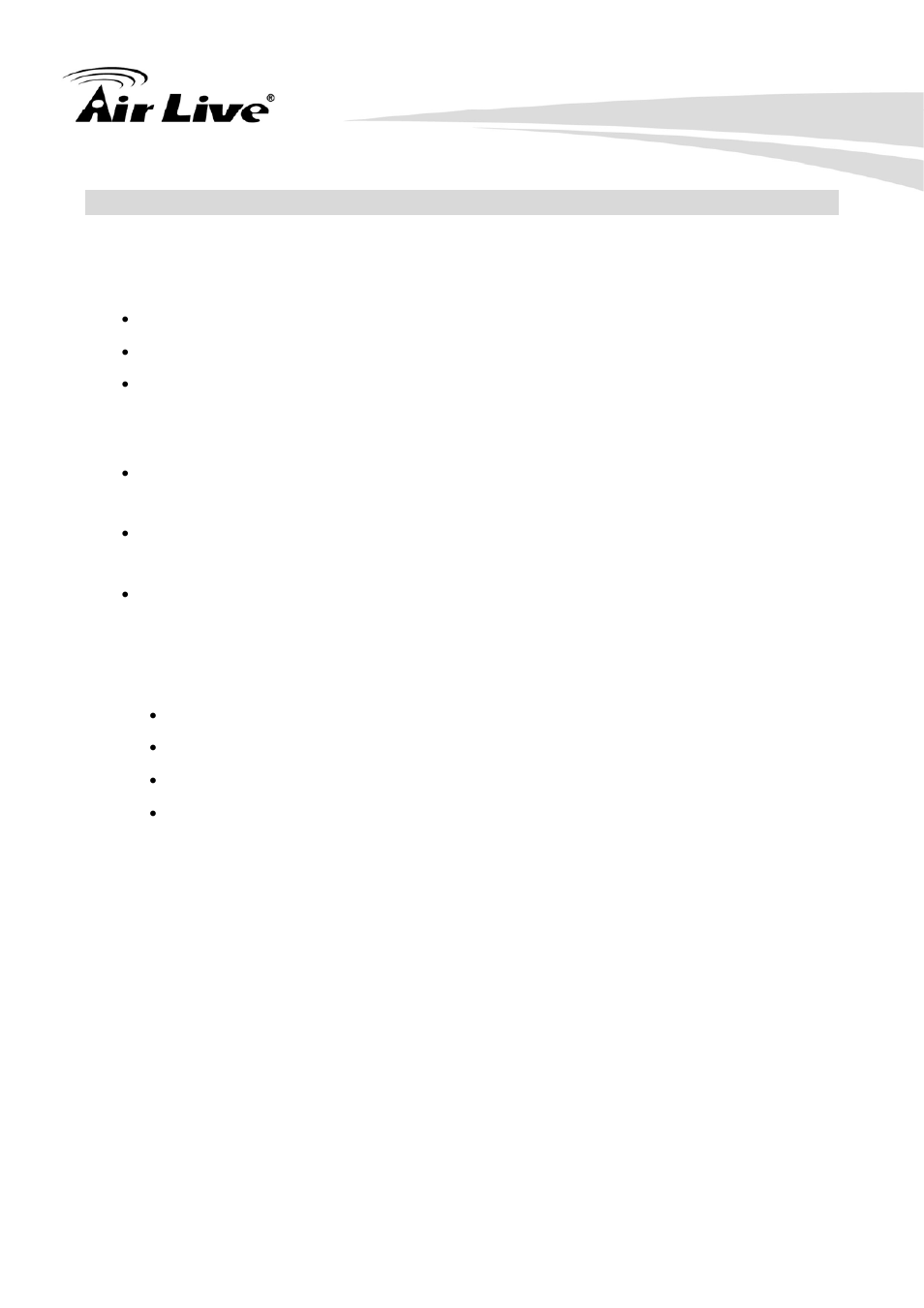 4 wireless security | AirLive WN-151ARM User Manual | Page 34 / 119