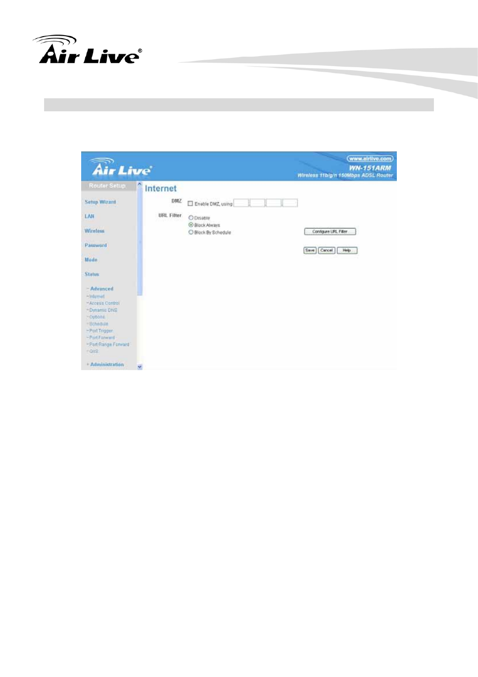 1 internet | AirLive WN-151ARM User Manual | Page 52 / 119