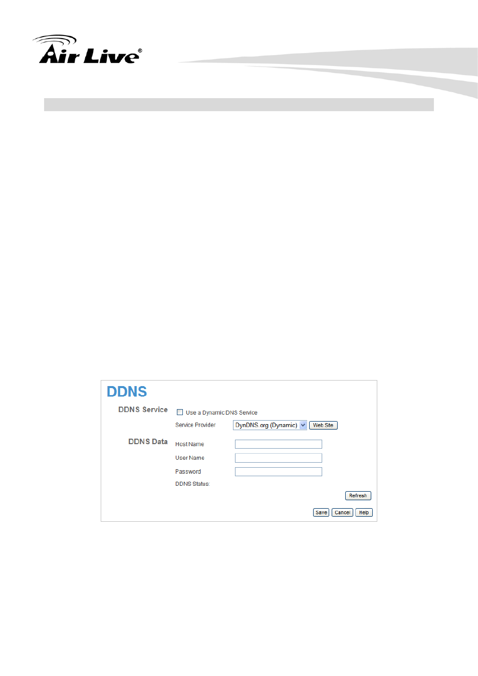 3 dynamic dns | AirLive WN-151ARM User Manual | Page 58 / 119