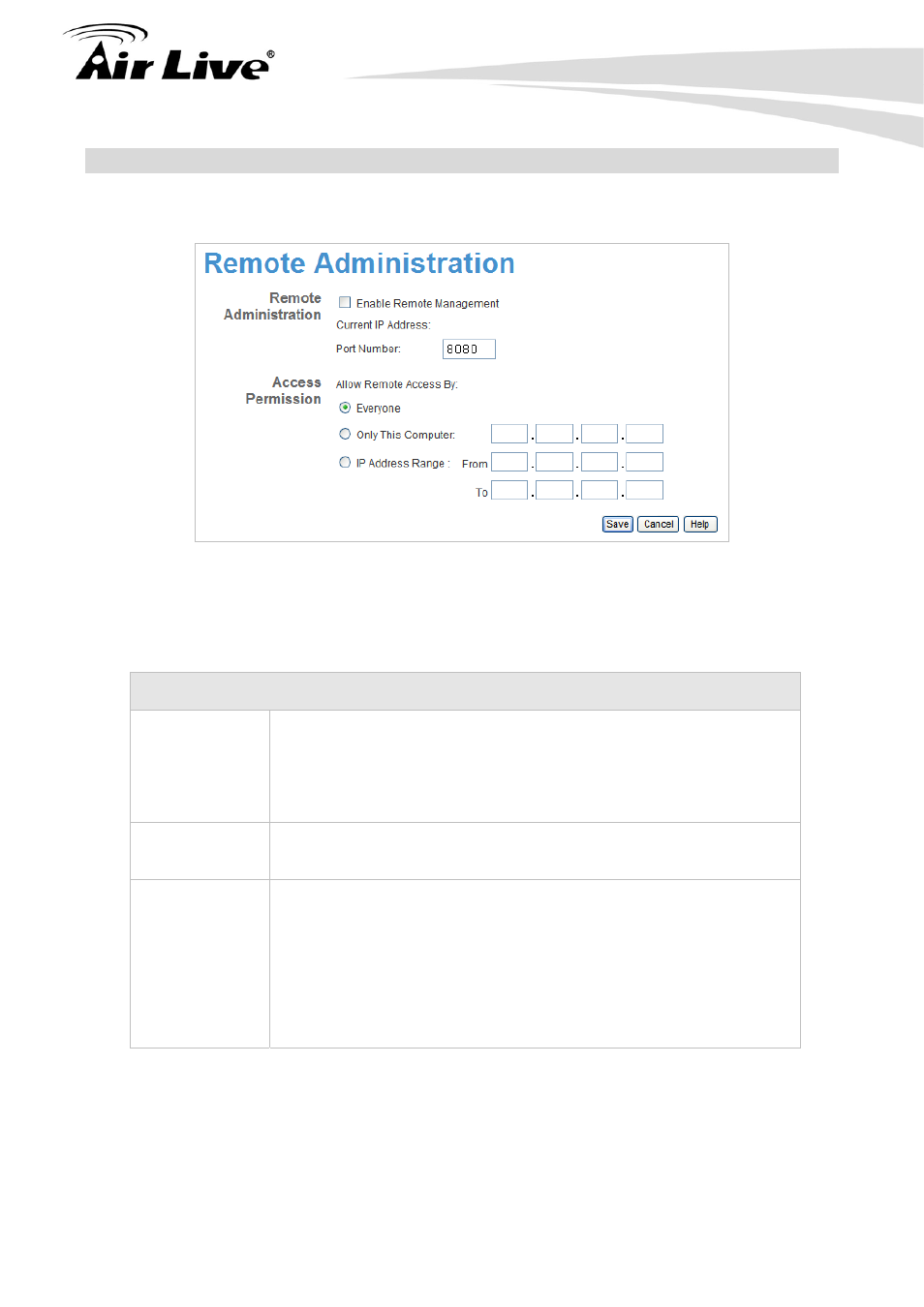 6 remote administration | AirLive WN-151ARM User Manual | Page 83 / 119