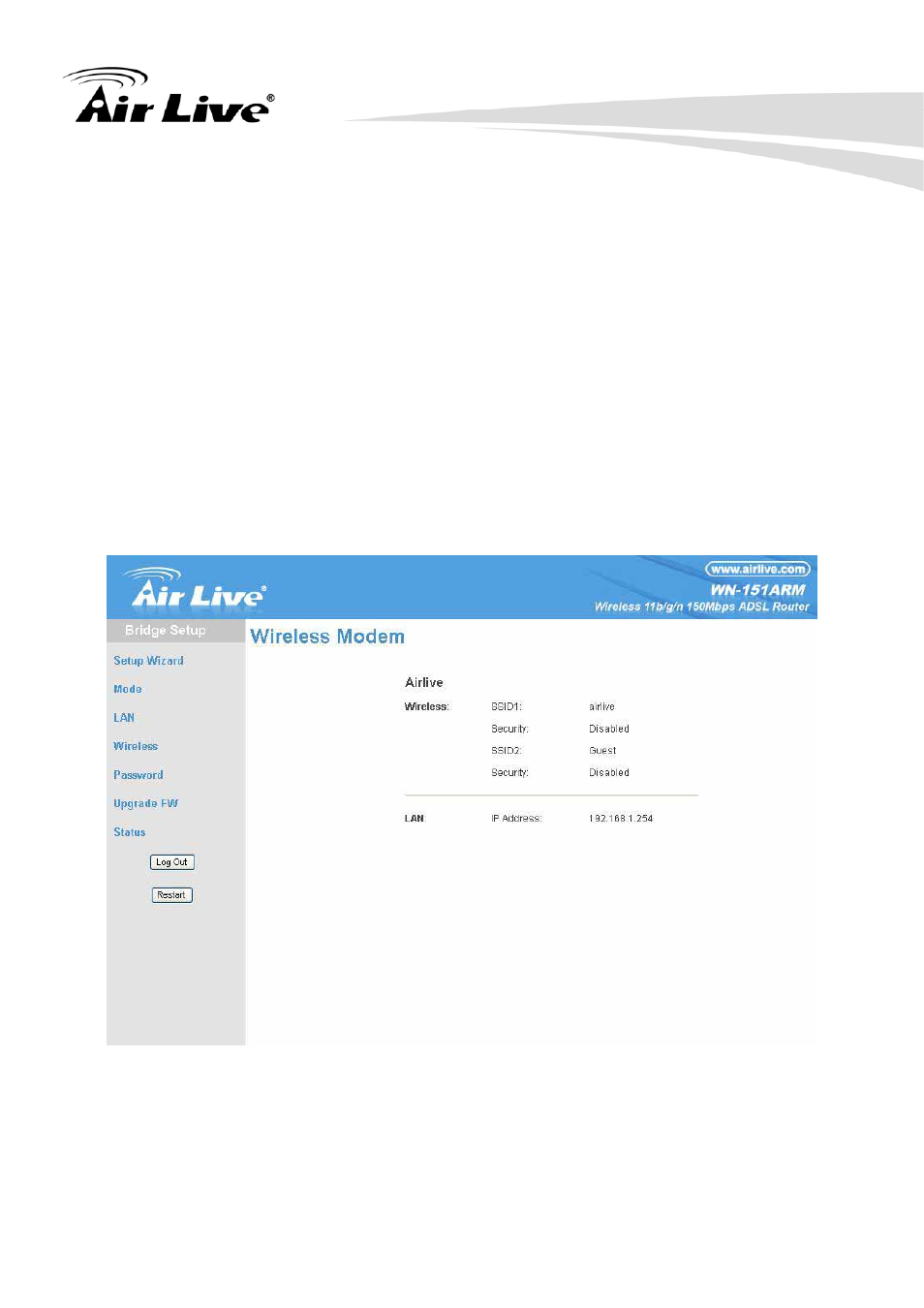 AirLive WN-151ARM User Manual | Page 92 / 119