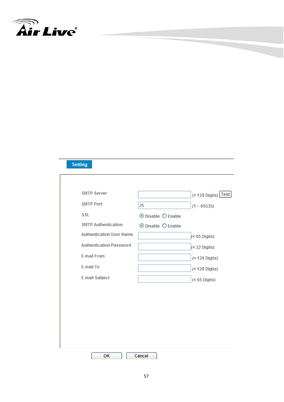 3 e-mail | AirLive WN-200HD User Manual | Page 62 / 103