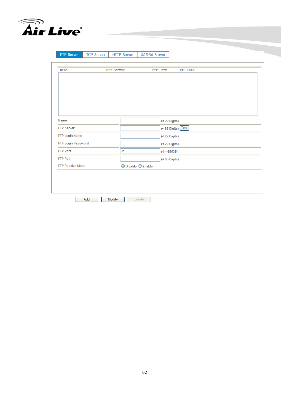 AirLive WN-200HD User Manual | Page 67 / 103