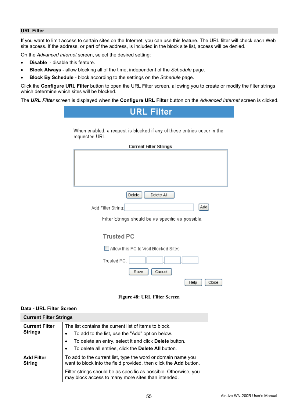 AirLive WN-200R User Manual | Page 59 / 95