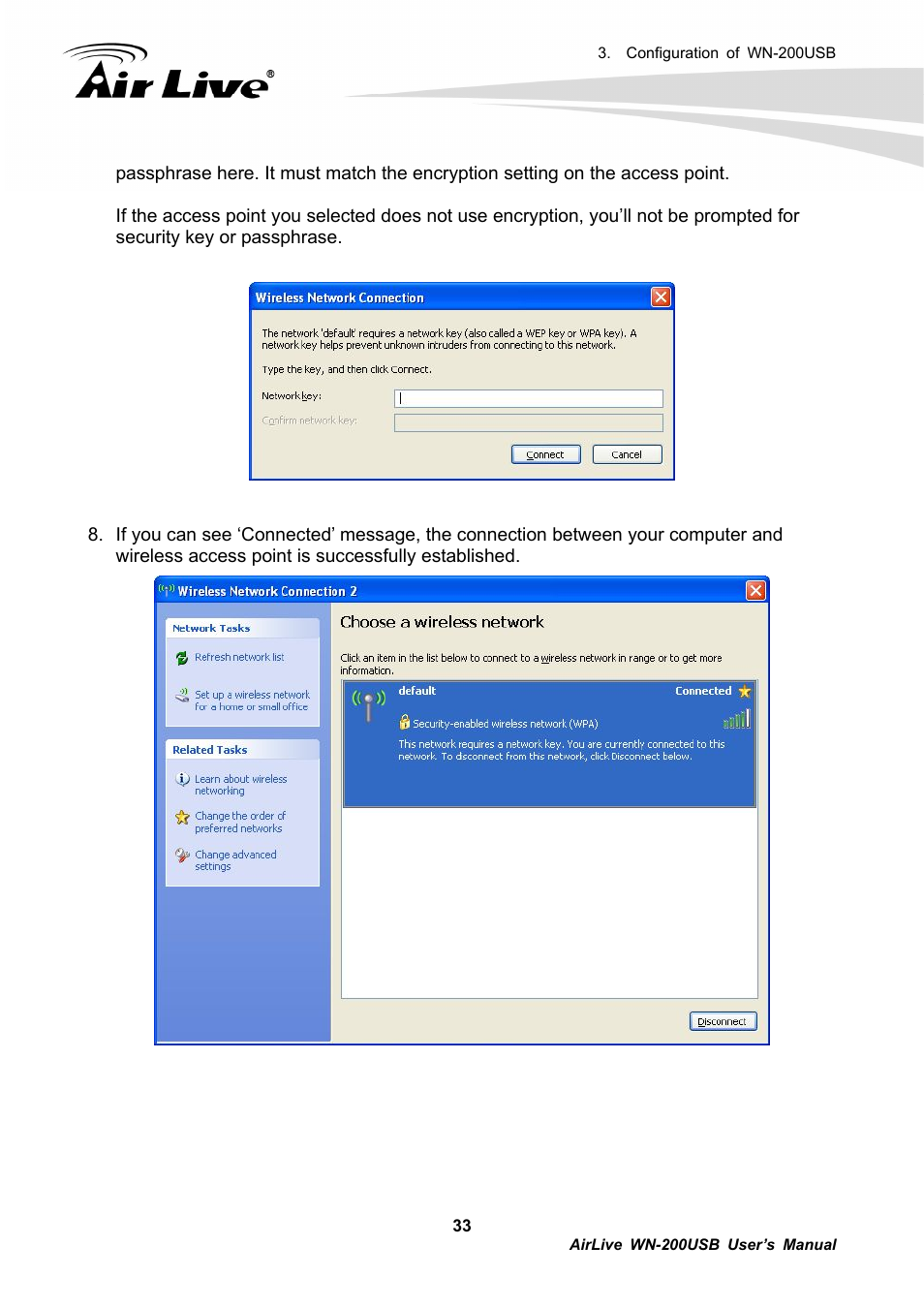 AirLive WN-200USB User Manual | Page 36 / 56