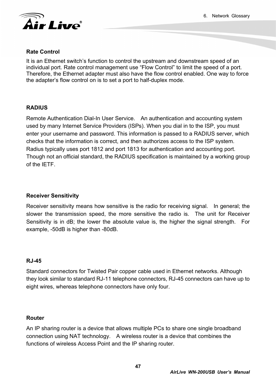 AirLive WN-200USB User Manual | Page 50 / 56