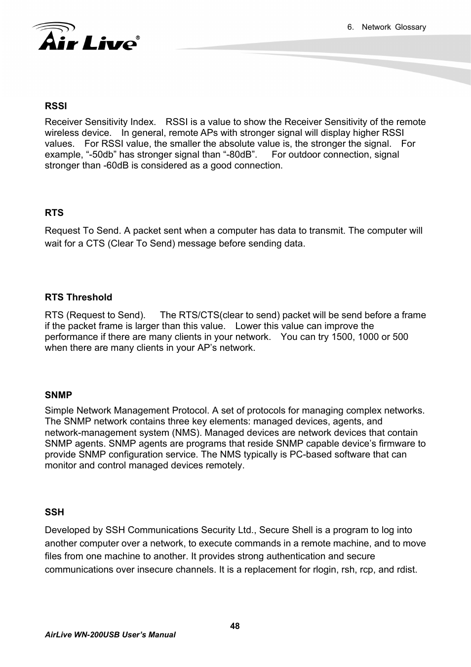 AirLive WN-200USB User Manual | Page 51 / 56