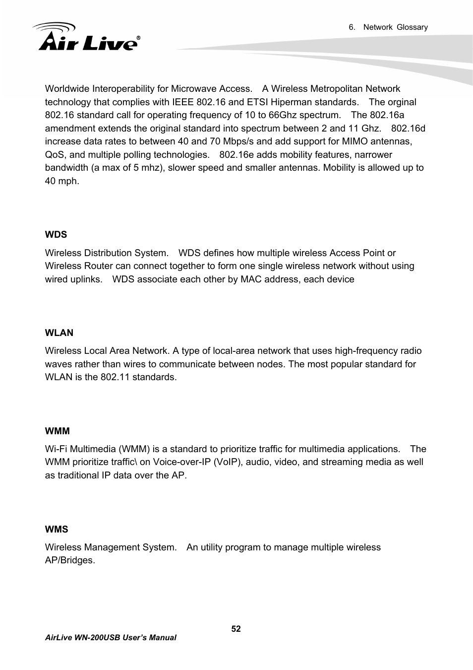 AirLive WN-200USB User Manual | Page 55 / 56