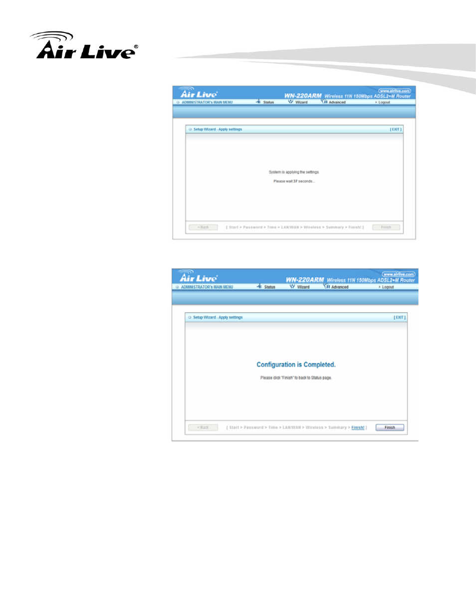 AirLive WN-220ARM User Manual | Page 22 / 72