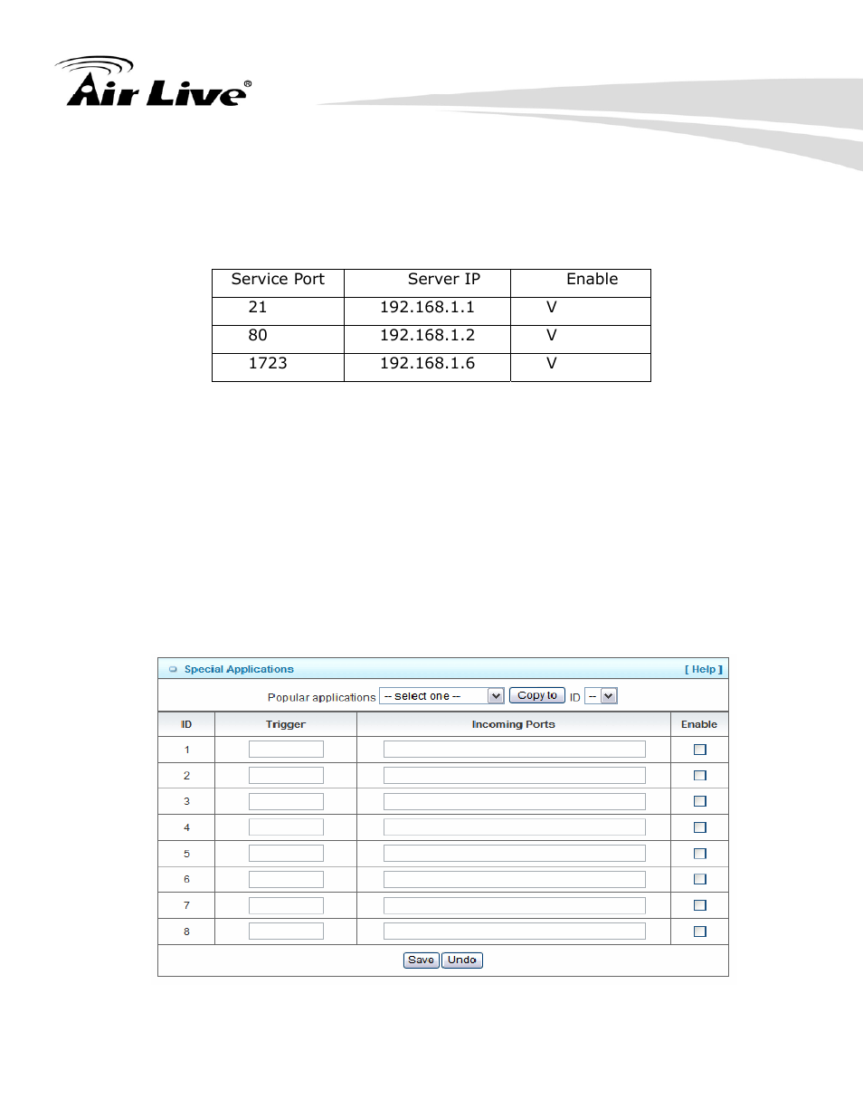 2 special application | AirLive WN-220ARM User Manual | Page 42 / 72