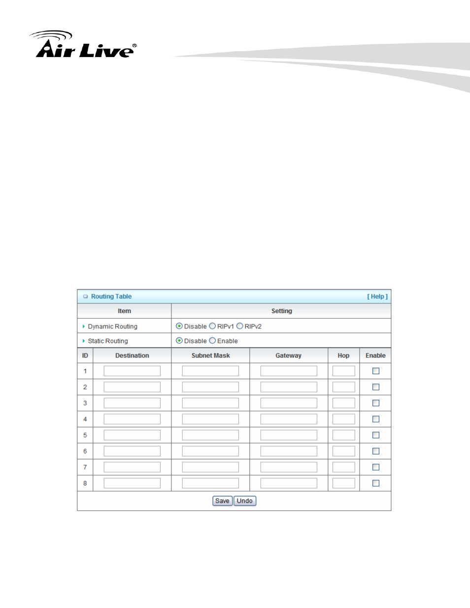 5 routing | AirLive WN-220ARM User Manual | Page 55 / 72