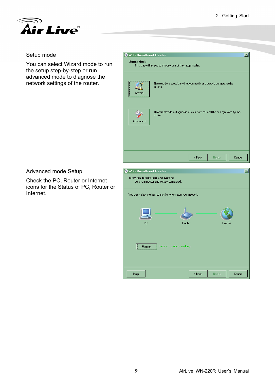 AirLive WN-220R User Manual | Page 13 / 81