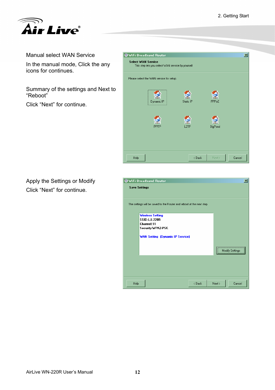 AirLive WN-220R User Manual | Page 16 / 81