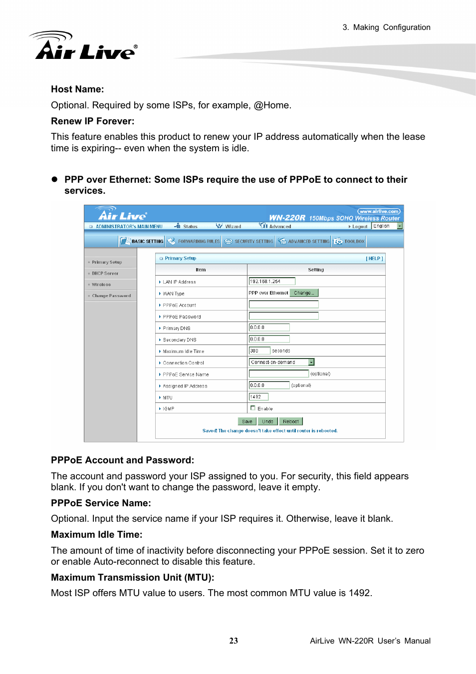 AirLive WN-220R User Manual | Page 27 / 81