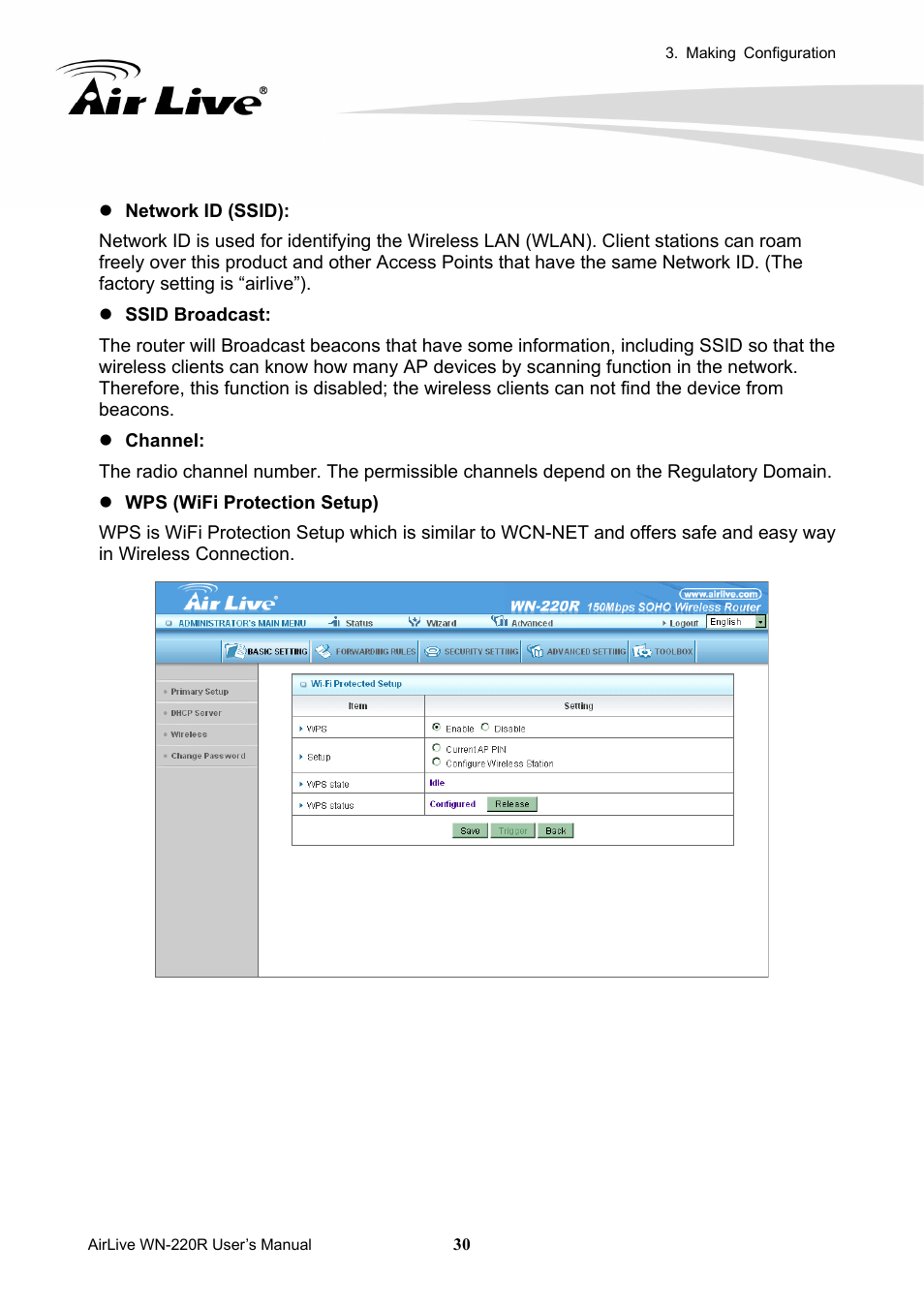 AirLive WN-220R User Manual | Page 34 / 81