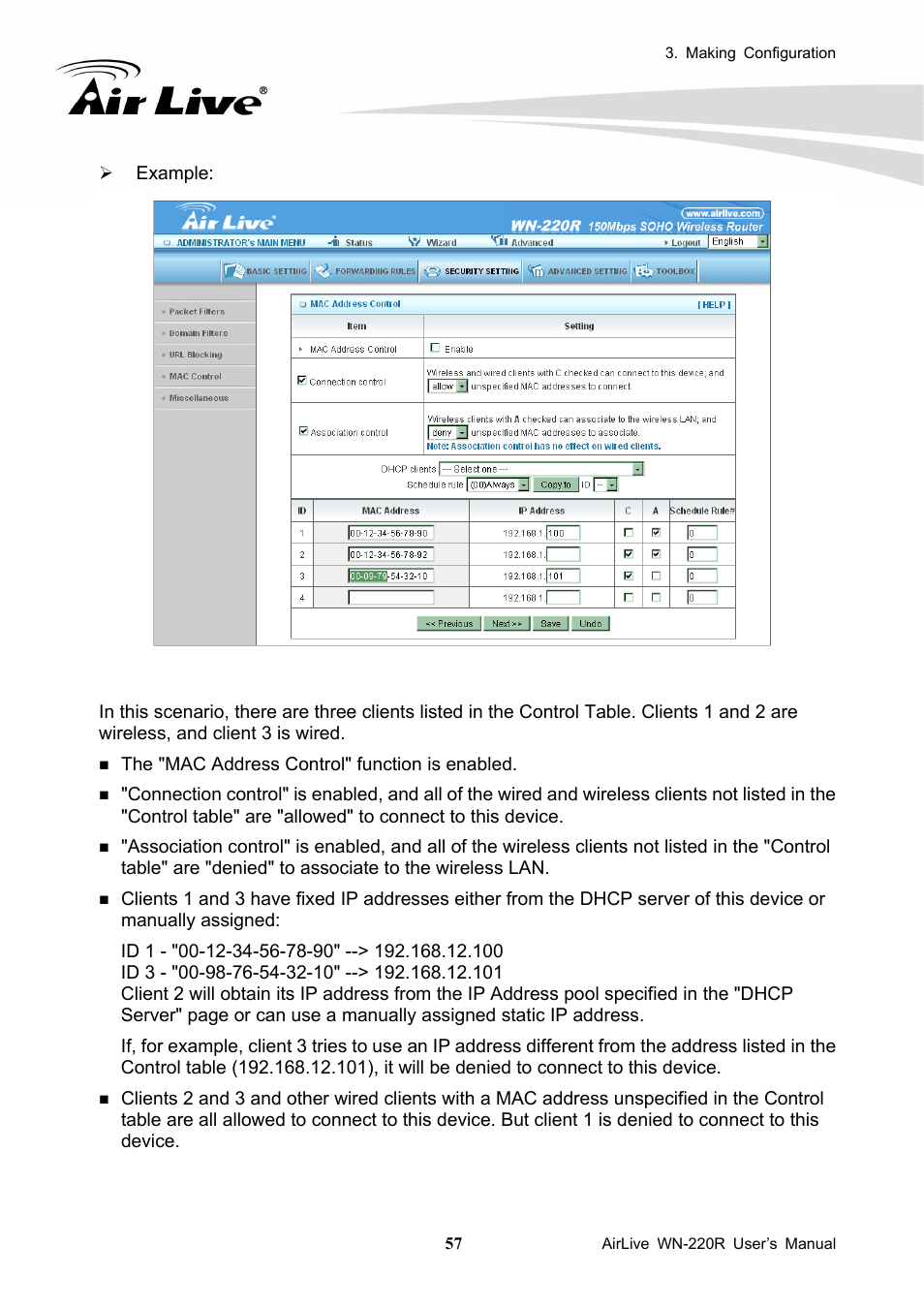 AirLive WN-220R User Manual | Page 61 / 81