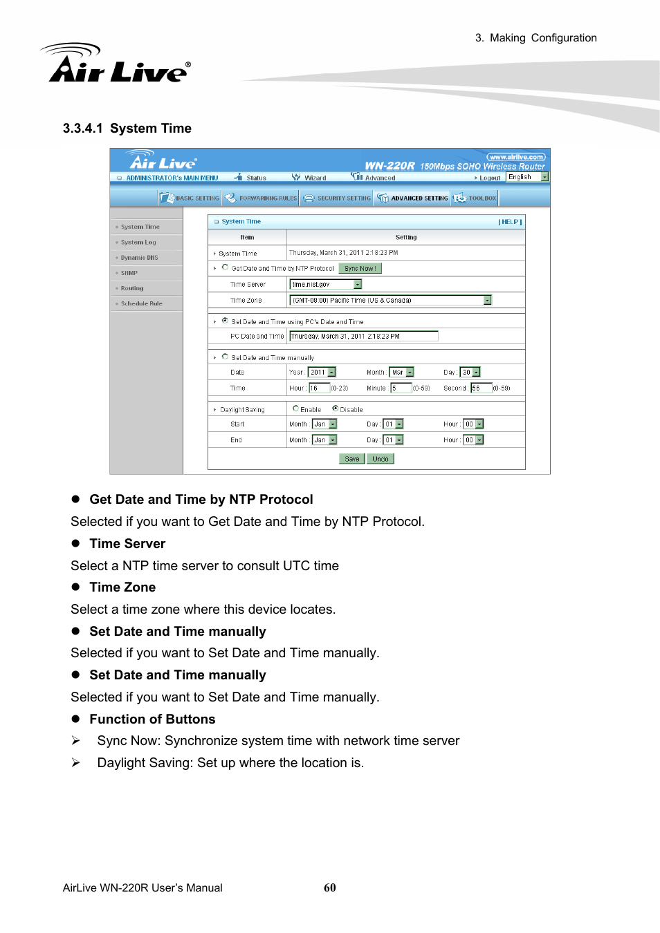 AirLive WN-220R User Manual | Page 64 / 81