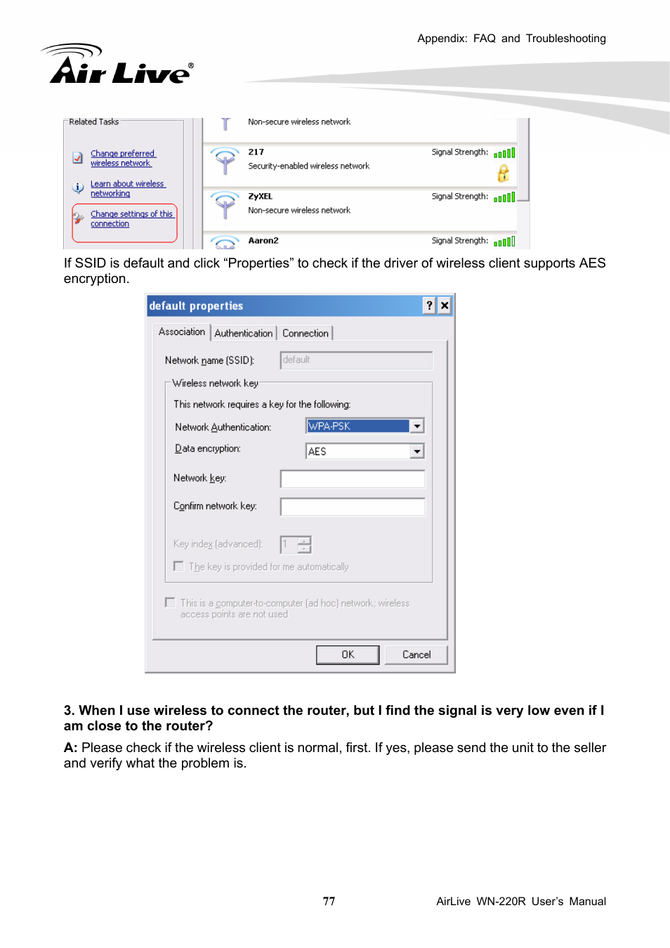 AirLive WN-220R User Manual | Page 81 / 81