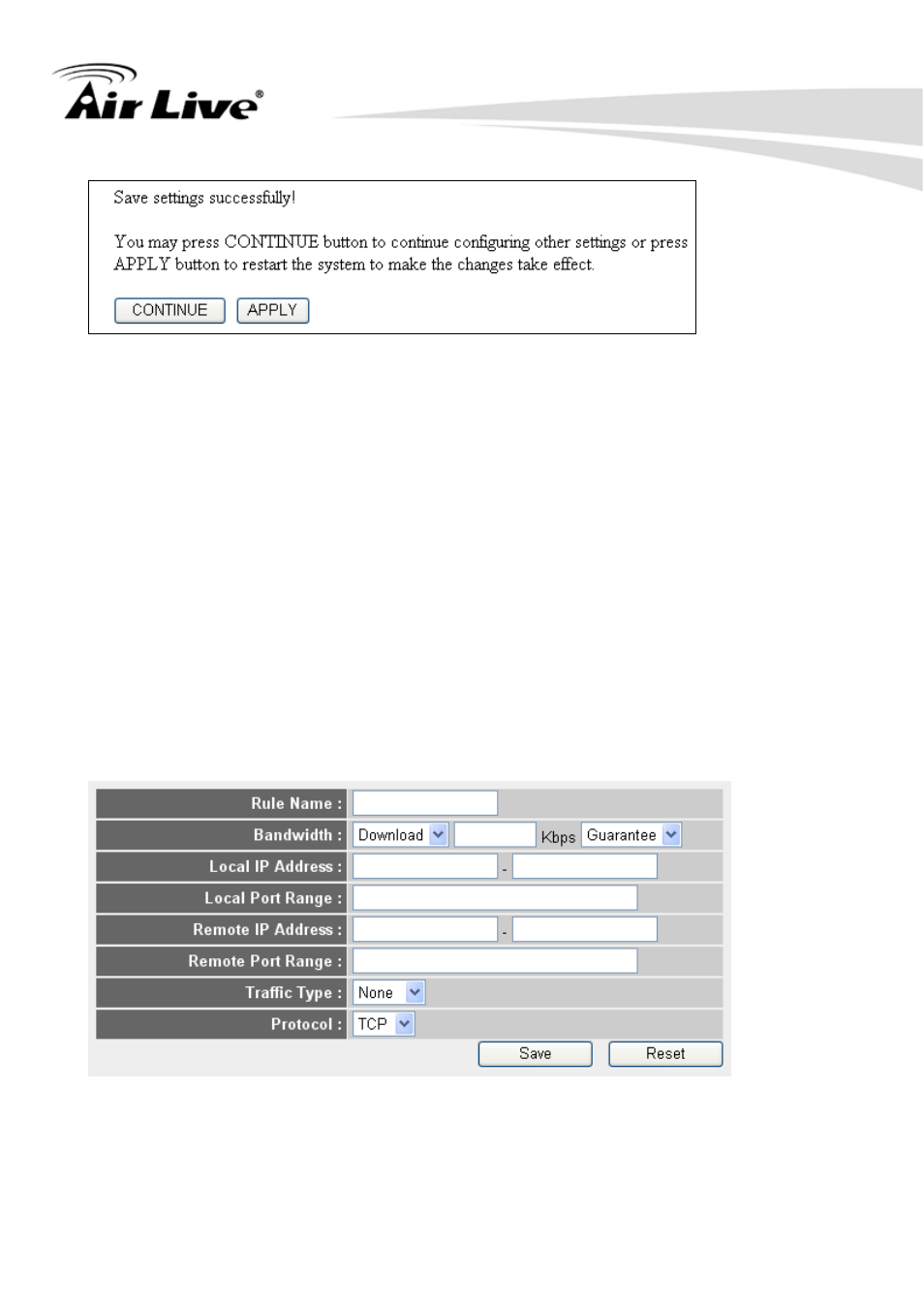 1-2 add a new qos rule | AirLive WN-250R User Manual | Page 108 / 160