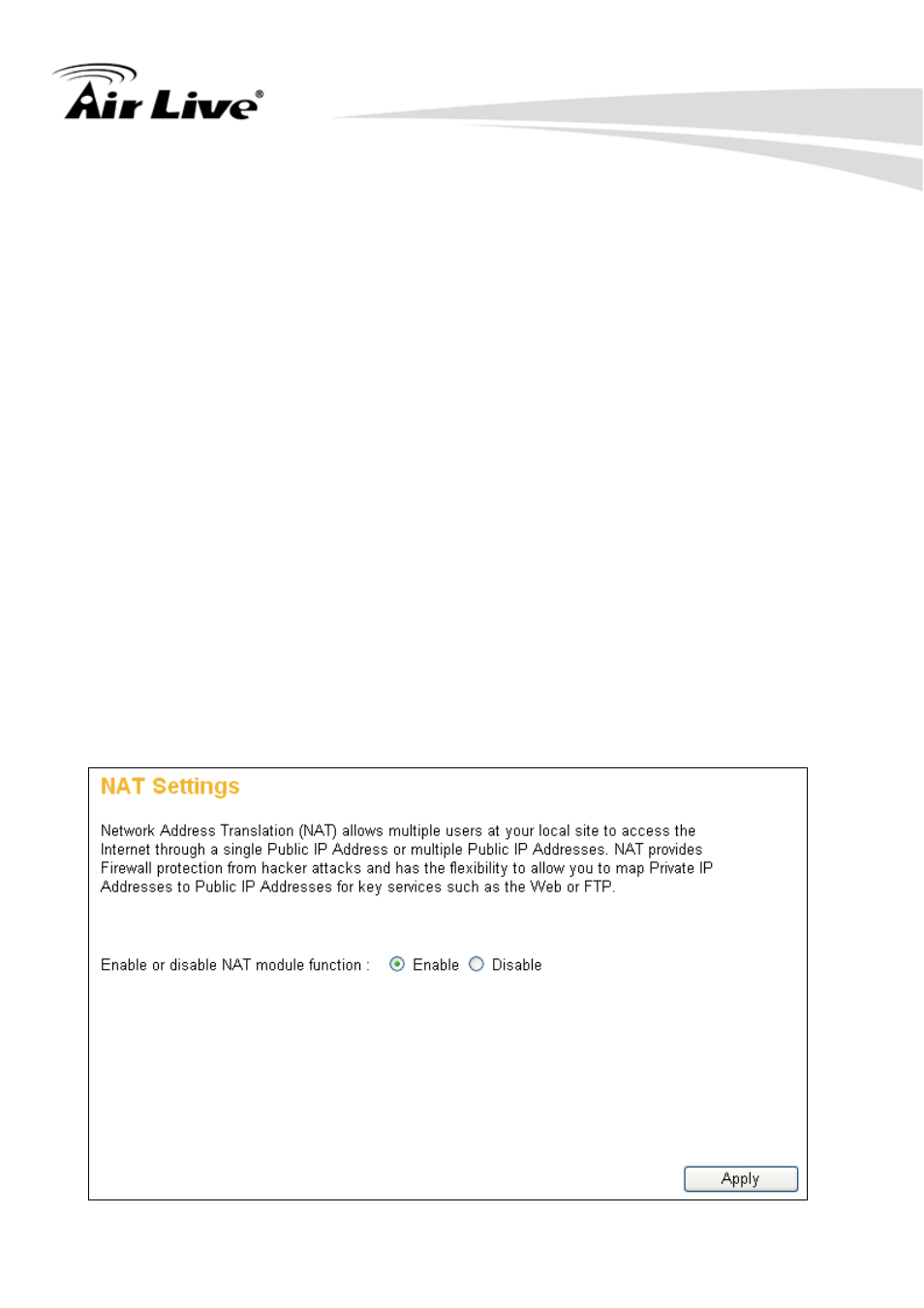 2 network address translation (nat) | AirLive WN-250R User Manual | Page 111 / 160