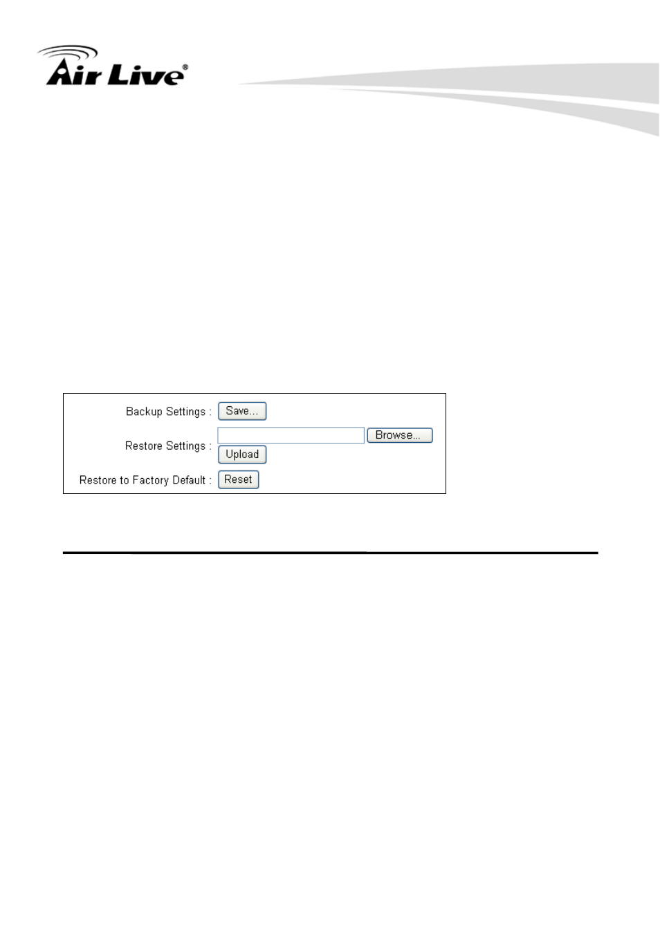 5 configuration backup and restore | AirLive WN-250R User Manual | Page 147 / 160