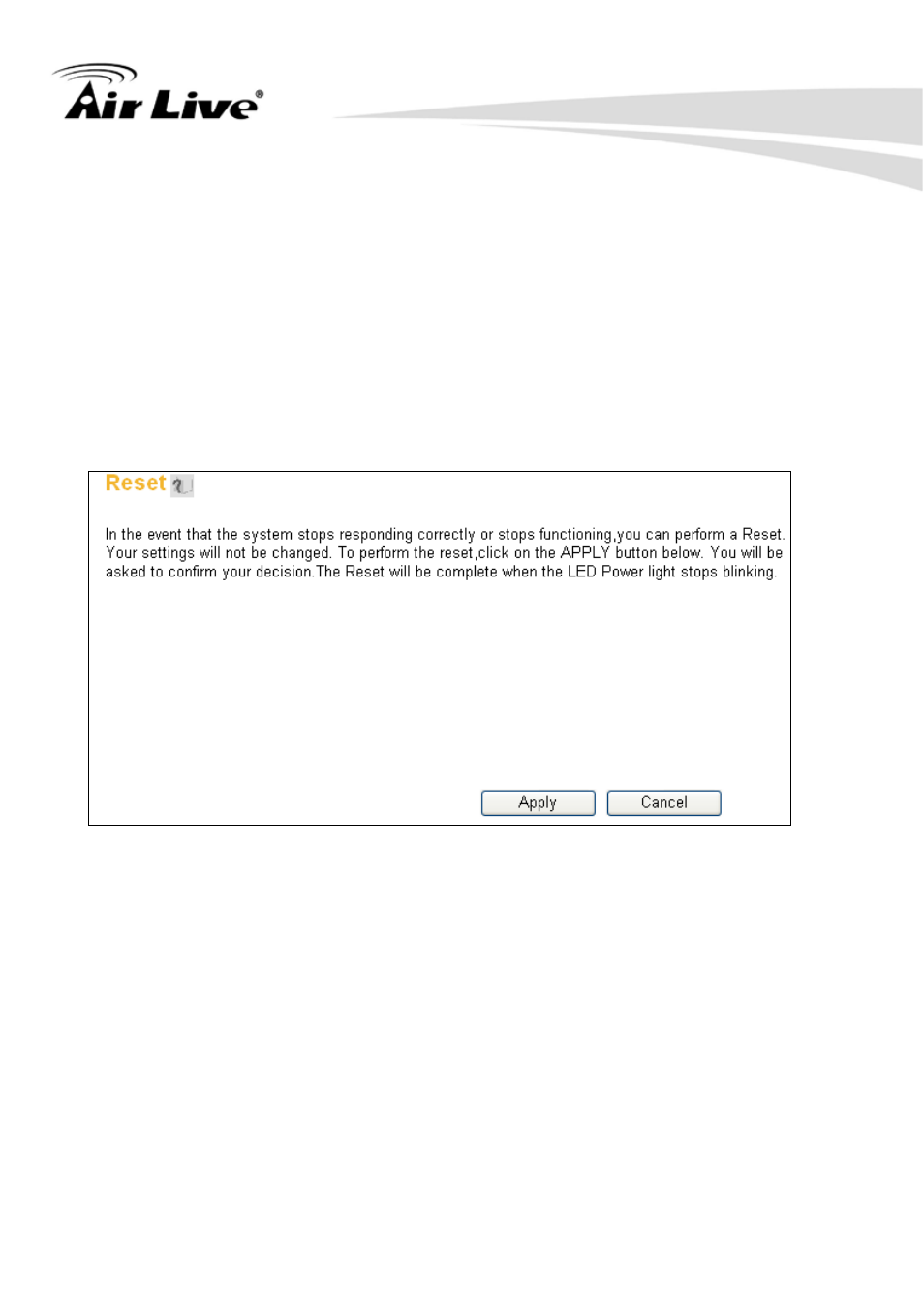 7 system reset | AirLive WN-250R User Manual | Page 150 / 160