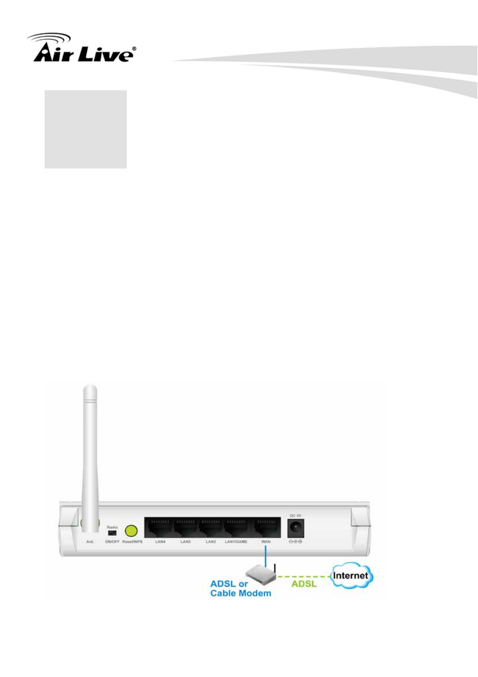 System and network setup, 1 build network connection | AirLive WN-250R User Manual | Page 16 / 160