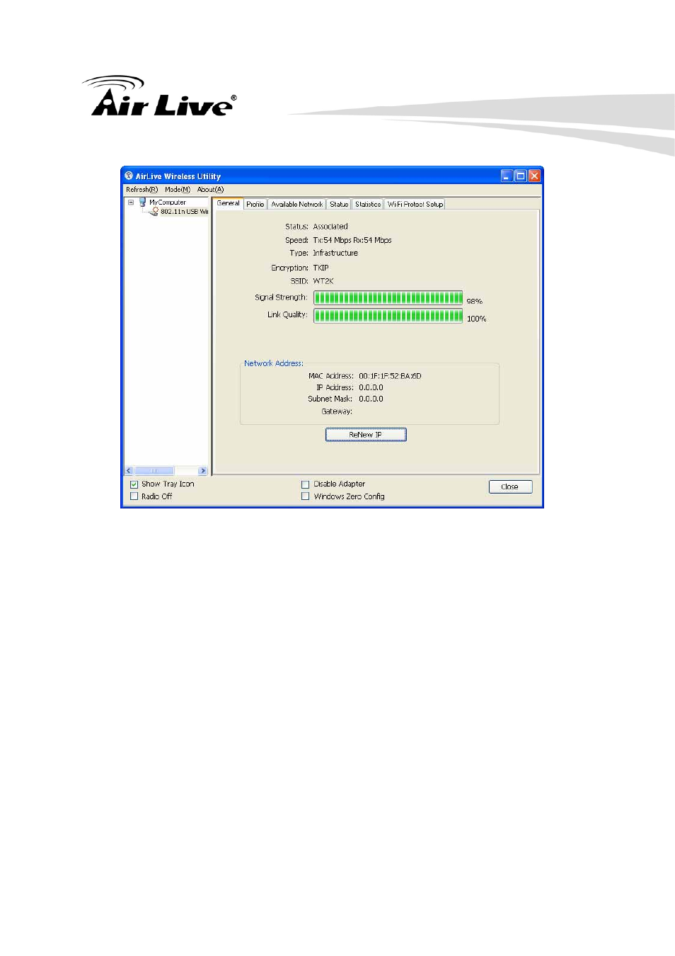 AirLive WN-250USB User Manual | Page 33 / 60