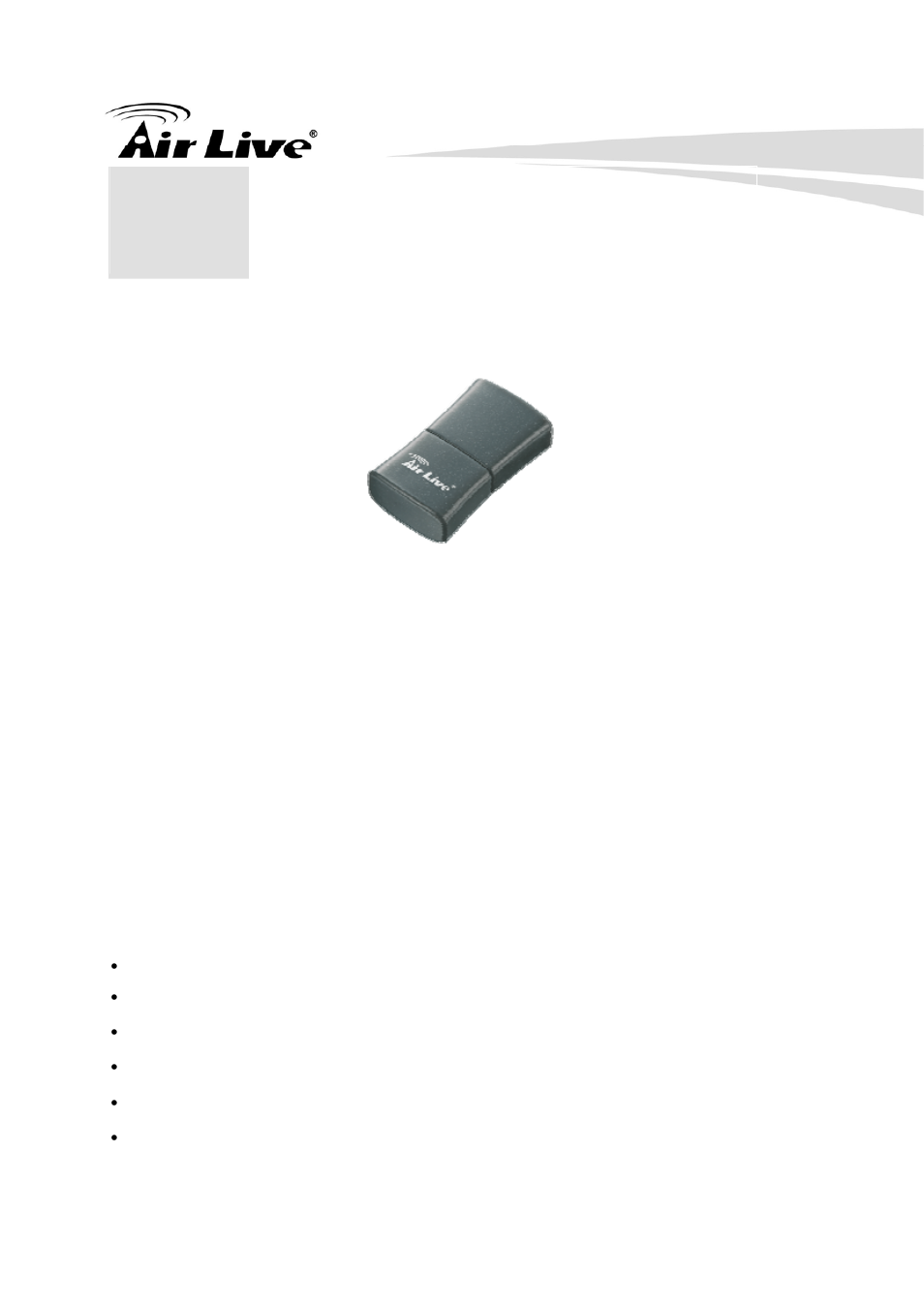 Introduction | AirLive WN-250USB User Manual | Page 6 / 60