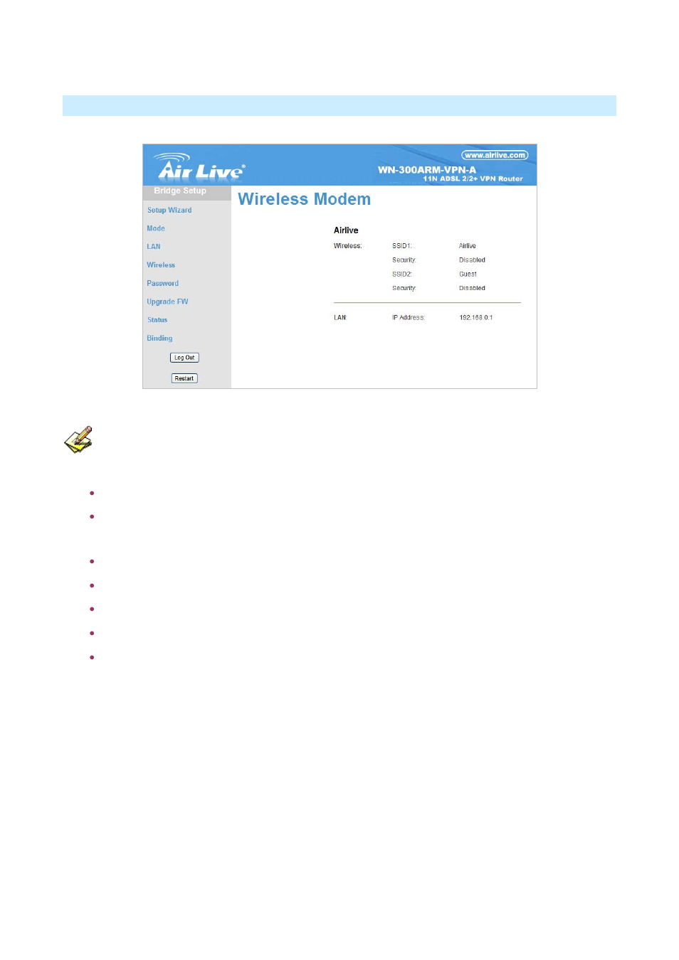 AirLive WN-300ARM-VPN User Manual | Page 118 / 131