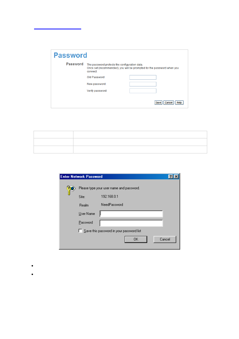 5 password screen, Password screen | AirLive WN-300ARM-VPN User Manual | Page 36 / 131