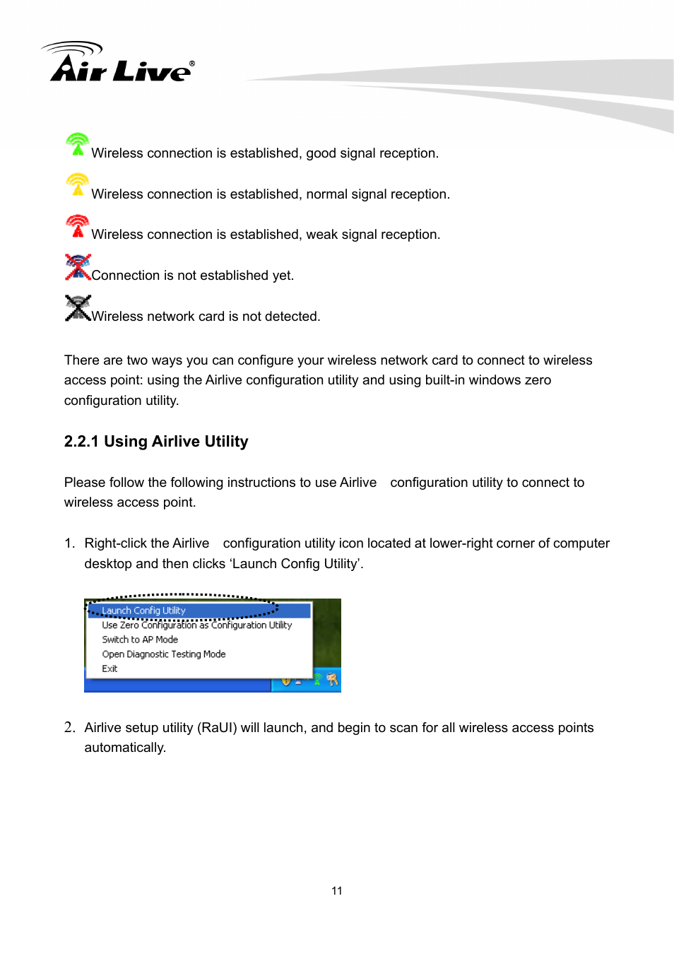 AirLive WN-300PCI User Manual | Page 15 / 70