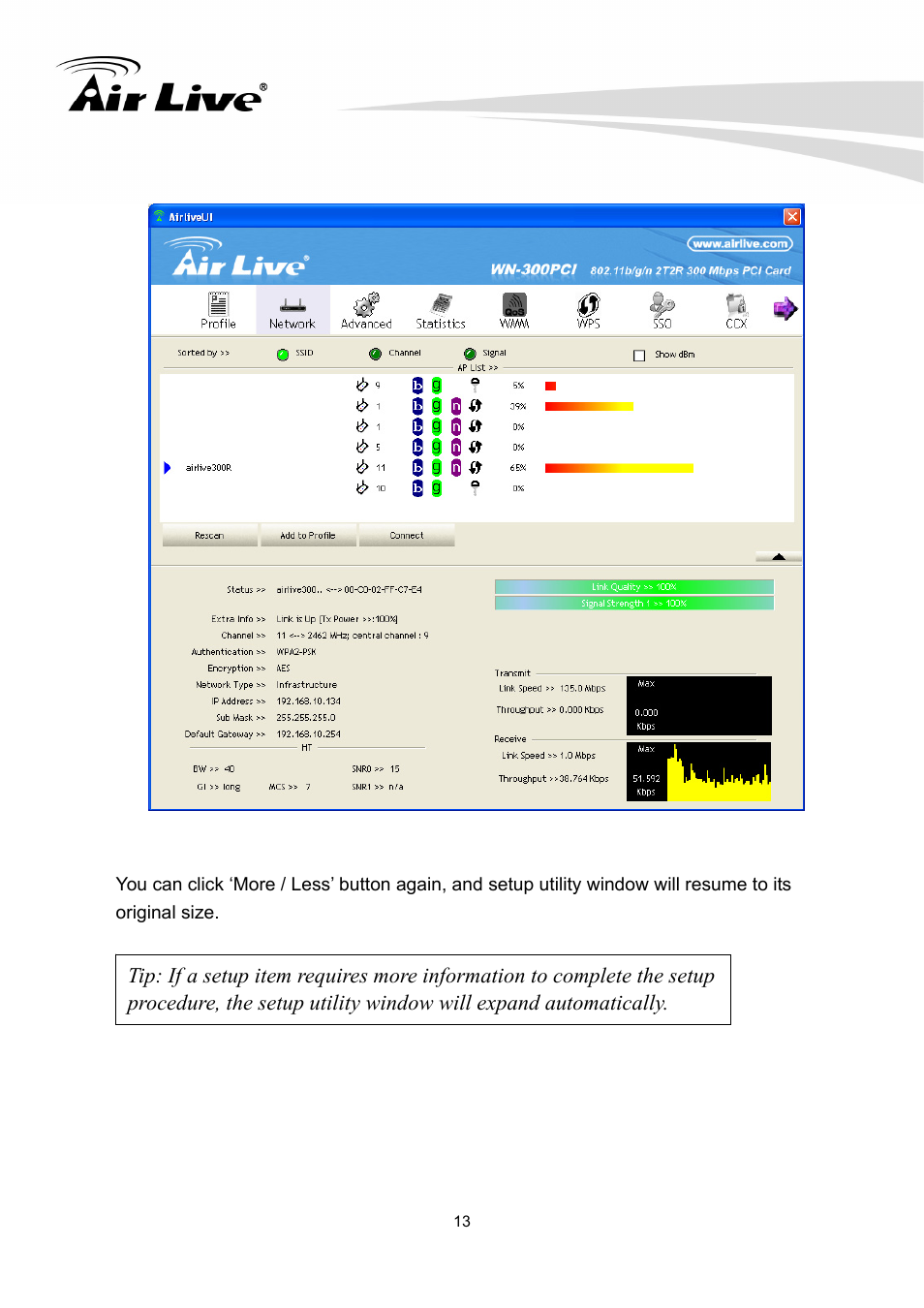 AirLive WN-300PCI User Manual | Page 17 / 70