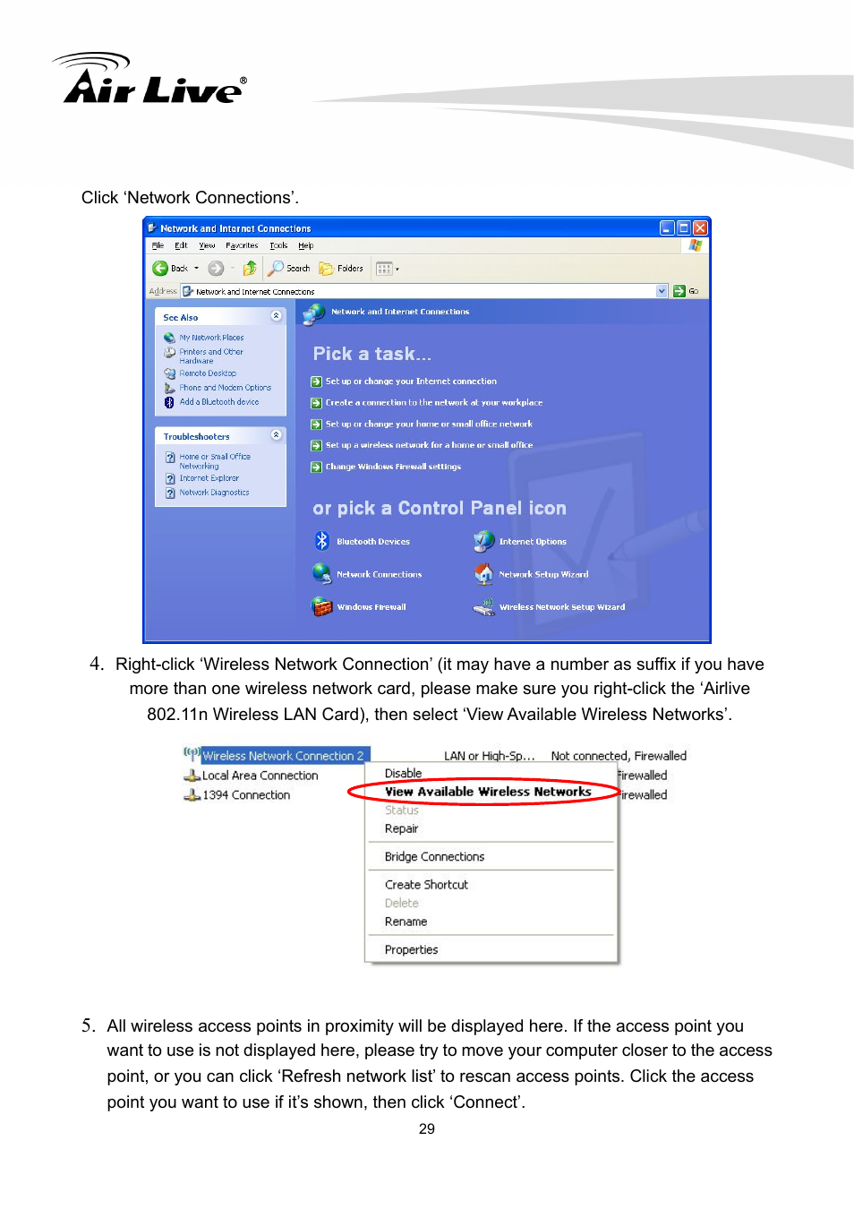 AirLive WN-300PCI User Manual | Page 33 / 70