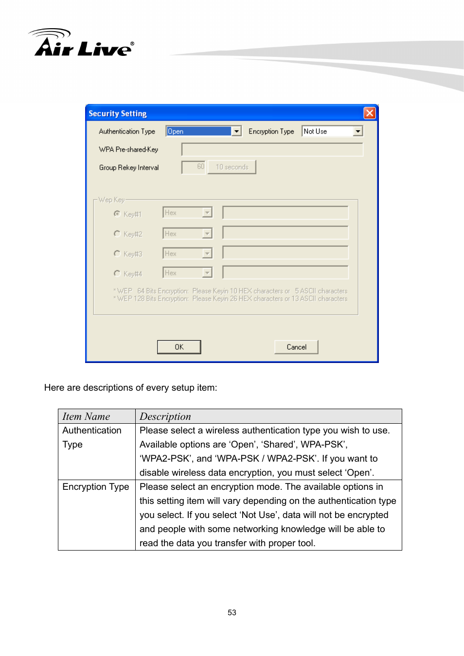 AirLive WN-300PCI User Manual | Page 57 / 70