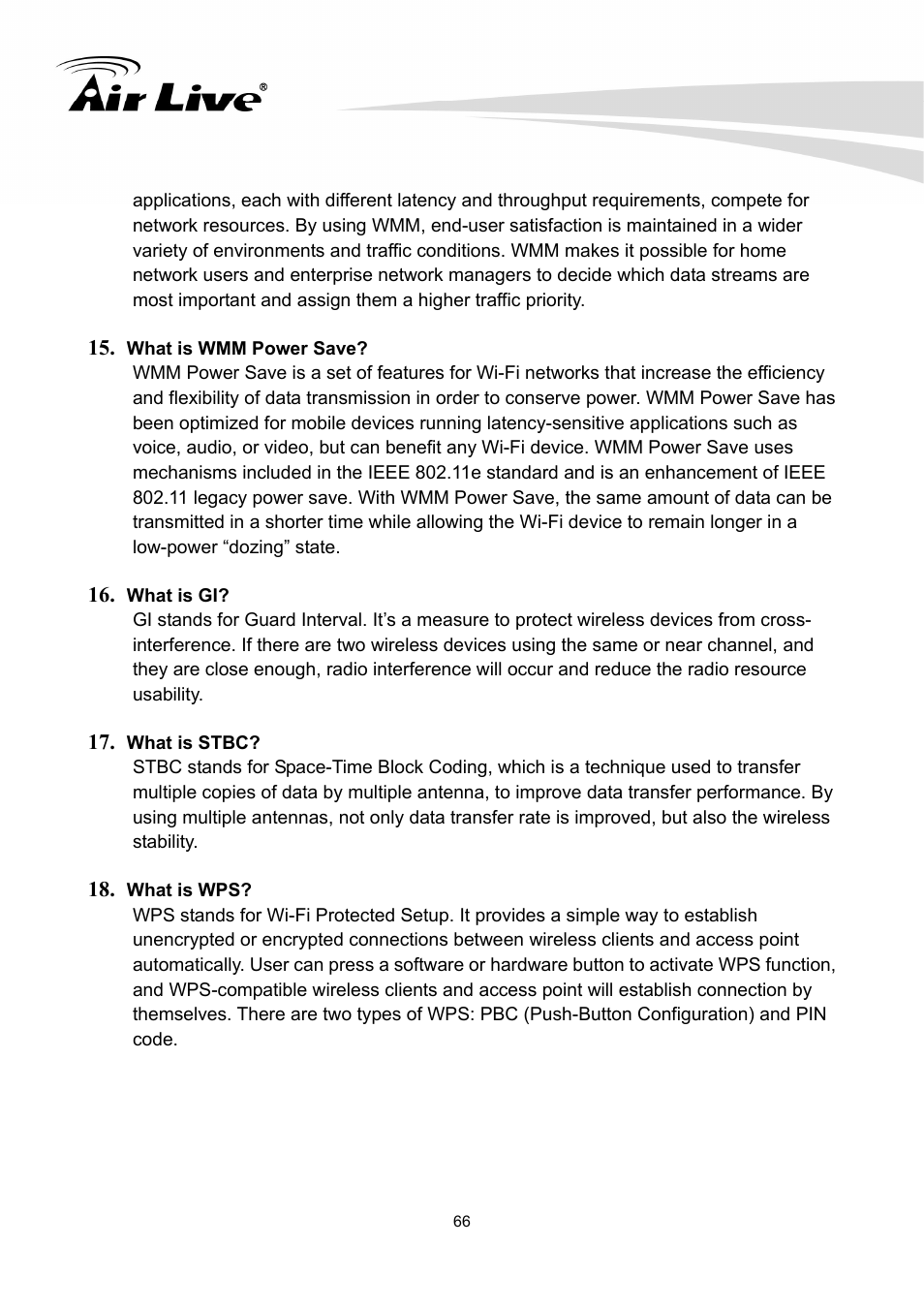AirLive WN-300PCI User Manual | Page 70 / 70