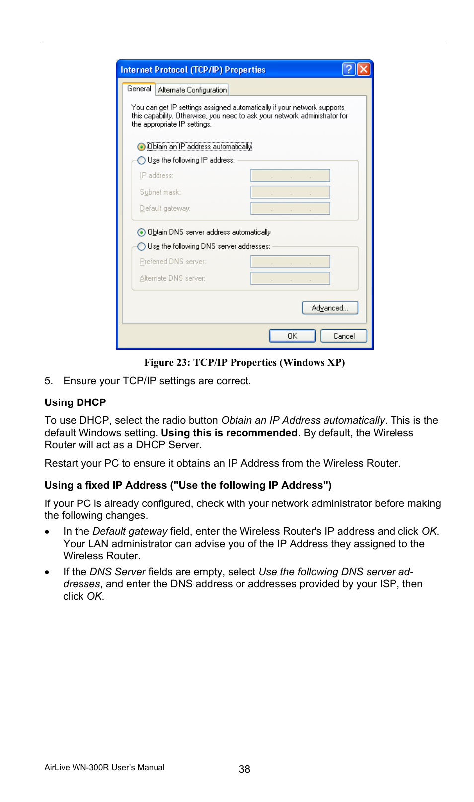 AirLive WN-300R User Manual | Page 44 / 110