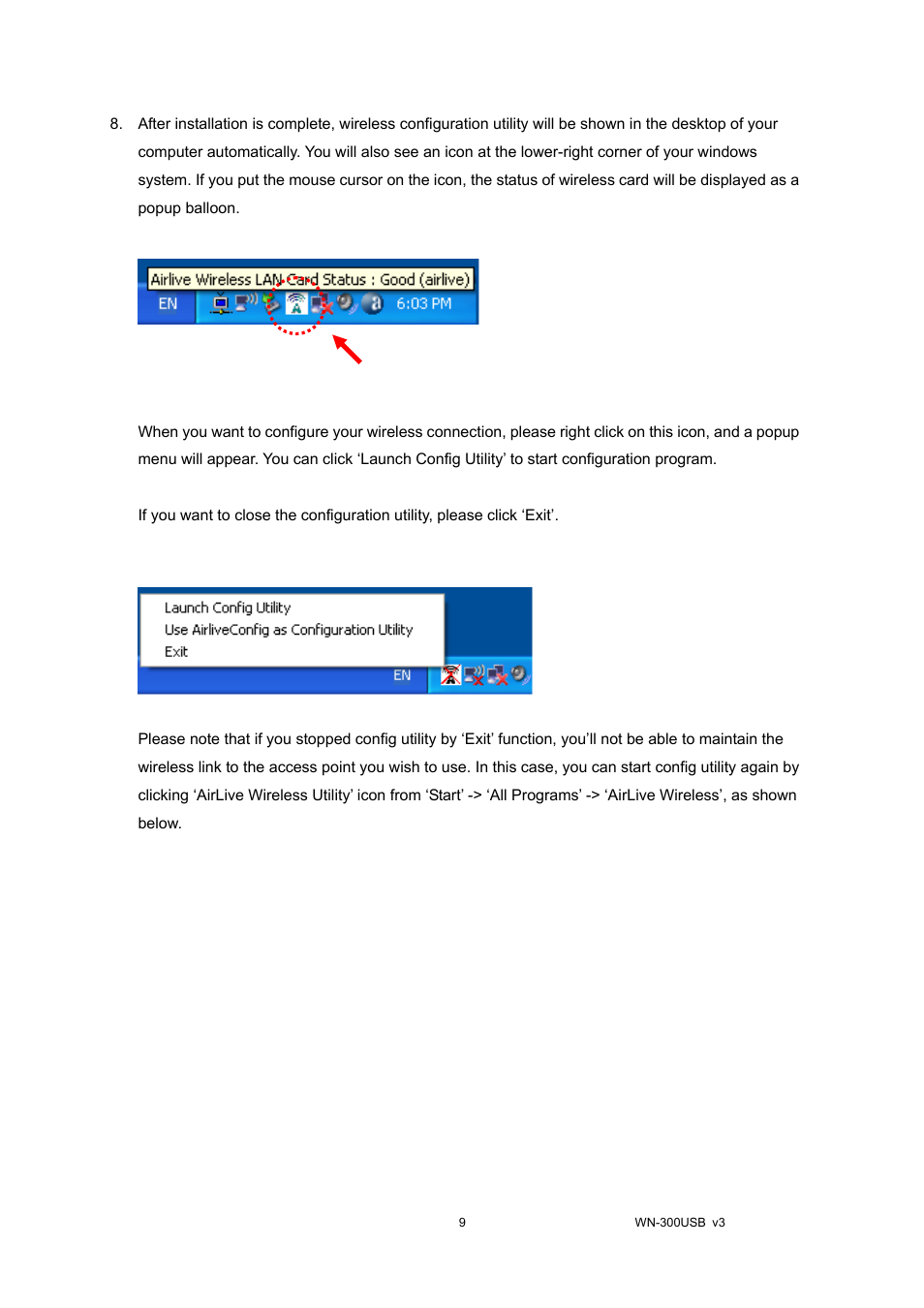 Here | AirLive WN-300USB User Manual | Page 16 / 63