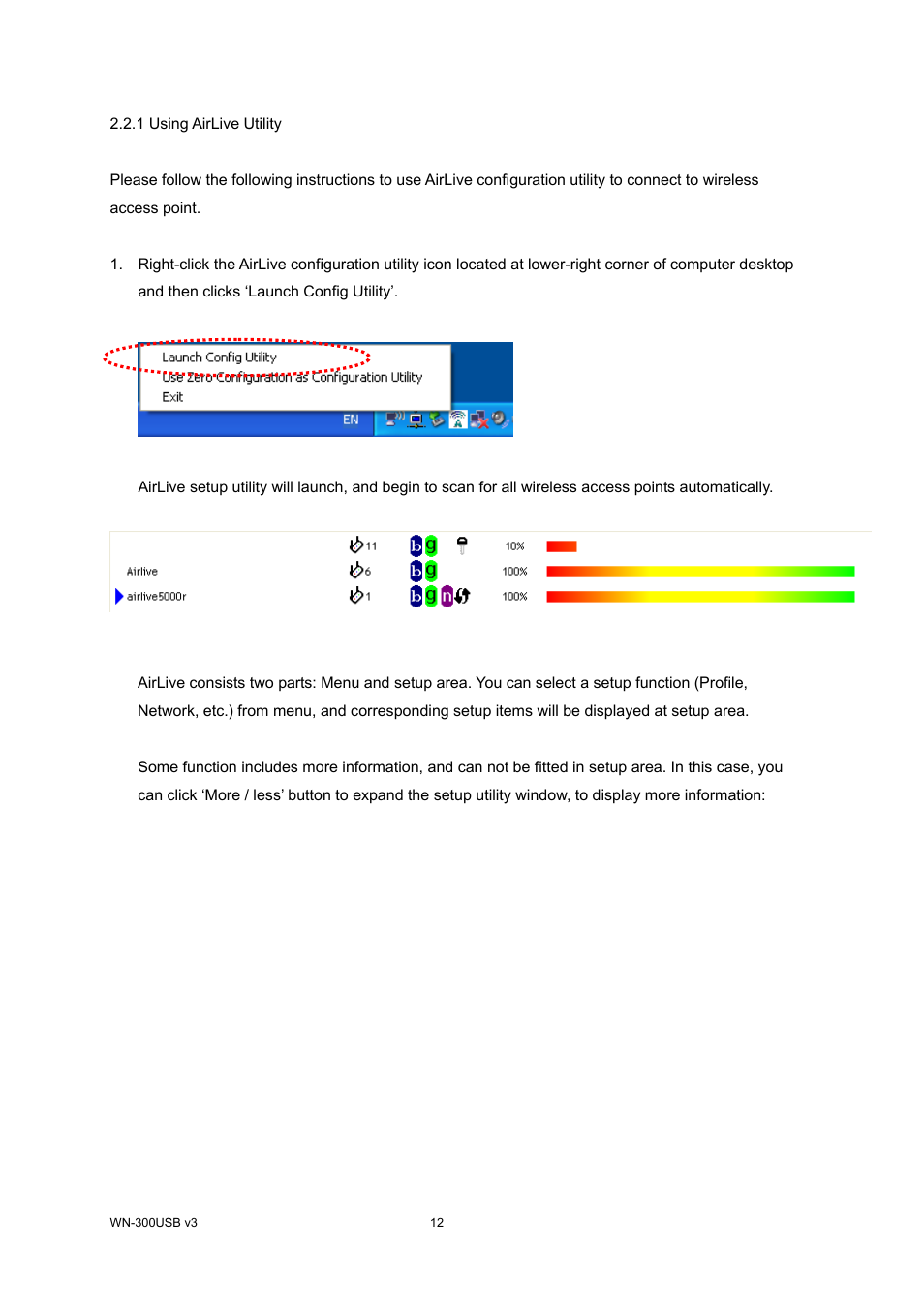 AirLive WN-300USB User Manual | Page 19 / 63