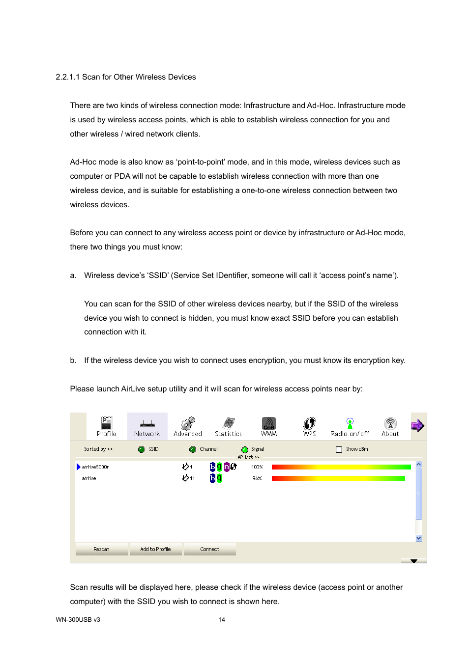 AirLive WN-300USB User Manual | Page 21 / 63