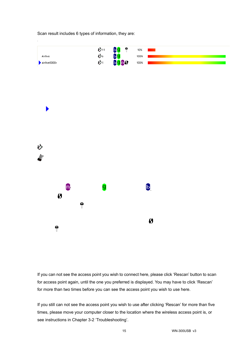 AirLive WN-300USB User Manual | Page 22 / 63