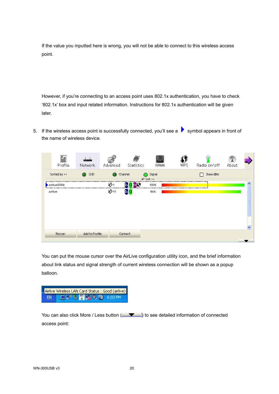 AirLive WN-300USB User Manual | Page 27 / 63