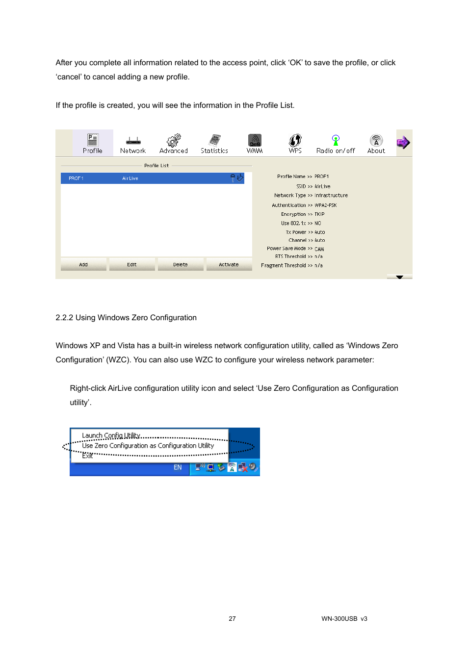 AirLive WN-300USB User Manual | Page 34 / 63