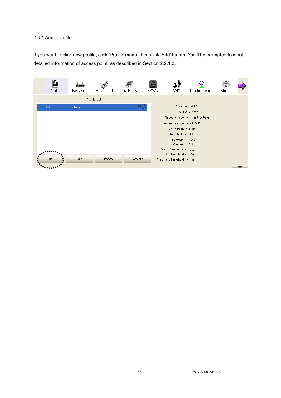 AirLive WN-300USB User Manual | Page 40 / 63