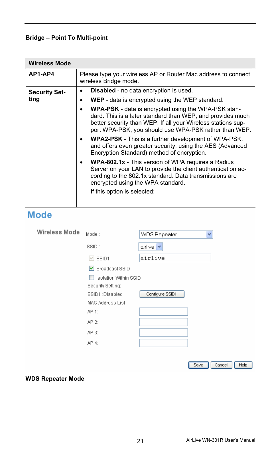 AirLive WN-301R User Manual | Page 27 / 110