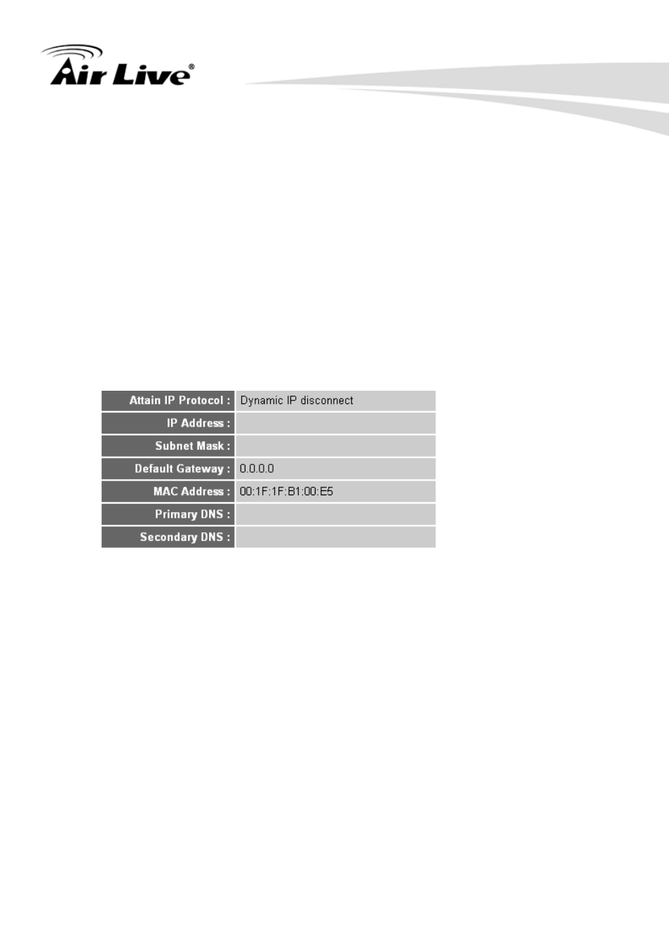 Internet connection status | AirLive WN-350R User Manual | Page 156 / 176