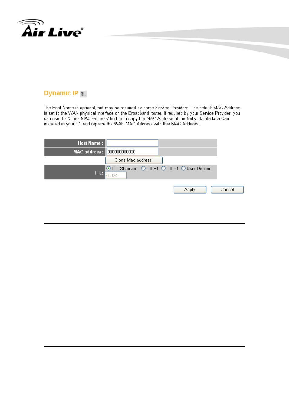 Setup procedure for ‘dynamic ip | AirLive WN-350R User Manual | Page 57 / 176